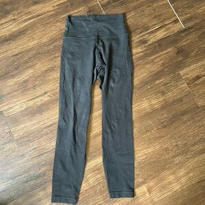 Black Lululemon align size 2 23” leggings